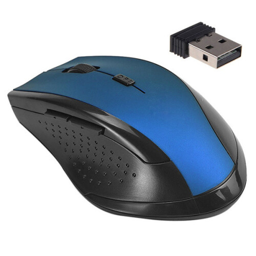 (Black)Wireless Bluetooth Mouse For Laptop Computer Rechargeable Durable Tools Plastic 2