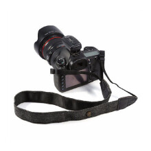 (gray)Retro Kamera Schulter Nackengurt Gürtel für Nikon Sony SLR DSLR schwarz Streifen