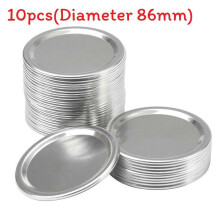 (10pcs(86mm))Replacement Ball Regular Mouth Canning Mason Jar Lids Regular Mouth Tool Kitchen