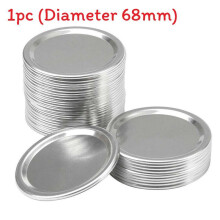 (1Pcs(68mm))Replacement Ball Regular Mouth Canning Mason Jar Lids Regular Mouth Tool Kitchen
