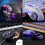 (Black Copper)Wired Optical Gaming Mouse Adjustable Resolution Usb Interface 8