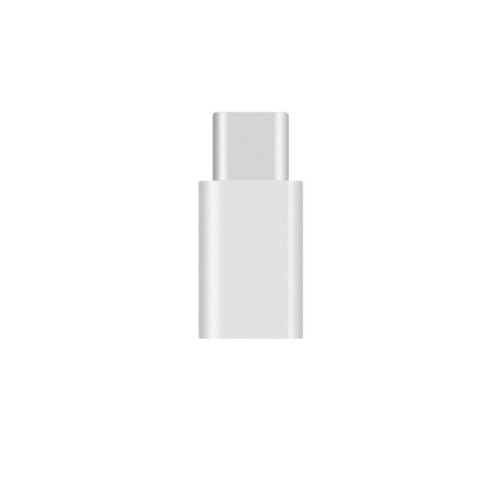 (Silver)3x Metal Micro Usb To Usbc Typec Sync Charger Adapter For Google Pixel Moto Z