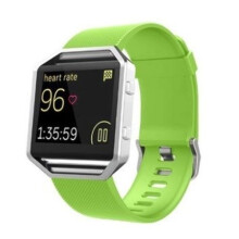 (Small,Lime)Sell Silicone Bracelet Wrist Band Strap Replace For Fitbit Blaze Smart Hot Watch