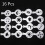 Coffee Latte Art Stencil Templates 16 Patterns Set Plastic Tools Gift Beginner 1