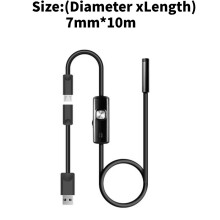 (7mm*10m)Usb Borescope Endoscope With Phone Connection Portable Visual Inspection Tool