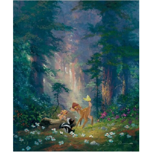 Charming Home Wall Art Featuring Adorable Forest Animals Like Rabbits Deer