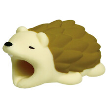 (Hedgehog)Cartoon Animal Data Cable Protective Cover Pvc Material Practical Convenient