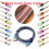 (Rose Gold,1m)Android Micro Usb Charging Cable With Durable Nylon Braided Material For Fast Charging 1