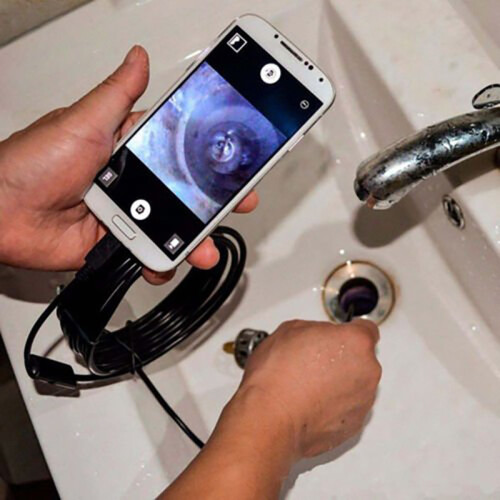(5.5mm*5m)Usb Borescope Endoscope With Phone Connection Portable Visual Inspection Tool 1
