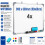 4Pcs 900 x 600mm Extra Large Magnetic Whiteboard UK 1