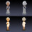 (A)The Queens 70th Platinum Jubilee Statue Bobbling Nodding Head Action Figure 3