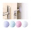 (Pink)Wall Protector Door Handle Bumper Guard Stopper Antislip Sticker Self Adhesive 6