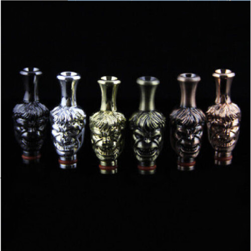 (E - Zimt)Driptip 510 Anschluss Für Verdampfer Edelstahl Aluminium Air Rumpf Control 1