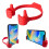 (Pink)Suporte para telefone polegar para cima suporte universal design conveniente e prático 4