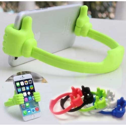 (Pink)Suporte para telefone polegar para cima suporte universal design conveniente e prático 1