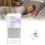 Physical Light Mosquito Killer Lamp Aspiration Trap Flies Repellent Efficient 6