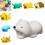 (Lion)Cartoon Animal Data Cable Protective Cover Pvc Material Convenient Practical 9