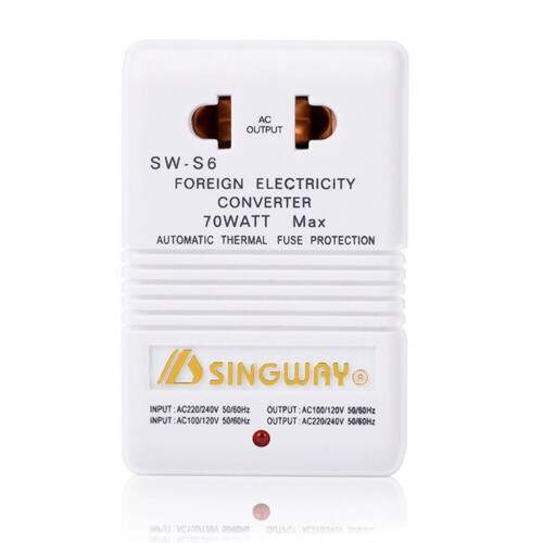 (Style 2)Universal Power Transformer Socket Voltage Converter Bidirectional Tool Adapter