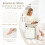 Vanity Stool with Backrest, 38L Storage Ottoman 3