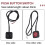 10Pcs 12V/24V  Momentary Push Button /Off , Surface Mount, Easy Installation for Electronic Experiment 7