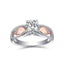 (9,9)Magnificent Women Jewelry Floral Ring Jewelry Proposal Gift Cocktail Party Ring Bridal Ring Wedding
