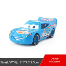 (Dinoco McQueen)Pixar Cars Figures Mini Pvc Action Figure Model Toy Dolls Classic Kid 48cm Toys