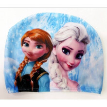 (Frozen 2)Land Resort Cartoon Childrens Hats Stylish And Cute Swim Styles Print