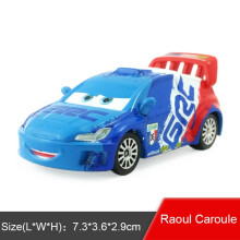 (Raoul Caroule)Pixar Cars Figures Mini Pvc Action Figure Model Toy Dolls Classic Kid 48cm Toys