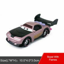 (Boost With Flames)Pixar Cars Figures Mini Pvc Action Figure Model Toy Dolls Classic Kid 48cm Toys