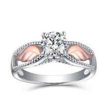 (8,8)Magnificent Women Jewelry Floral Ring Jewelry Proposal Gift Cocktail Party Ring Bridal Ring Wedding