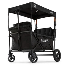 FableKids LEO X4Plus with roof foldable trolley Onyx Black