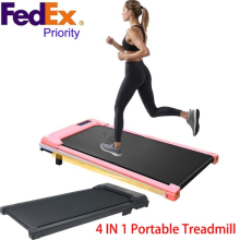 Walking Pad with 7% Incline Under Desk Treadmill Electric Running Machine Home