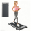Foldable Treadmill Walking Pad Electric Running Machine APP Bluetooth Under Desk 1