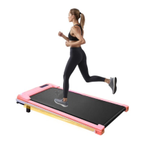 Flat Walking Pad Compact 7% Incline Under Desk Quiet Treadmill Running Machine