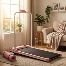 Foldable Treadmill With Incline Holder 8KM/H Electric Walking Pad Home Office