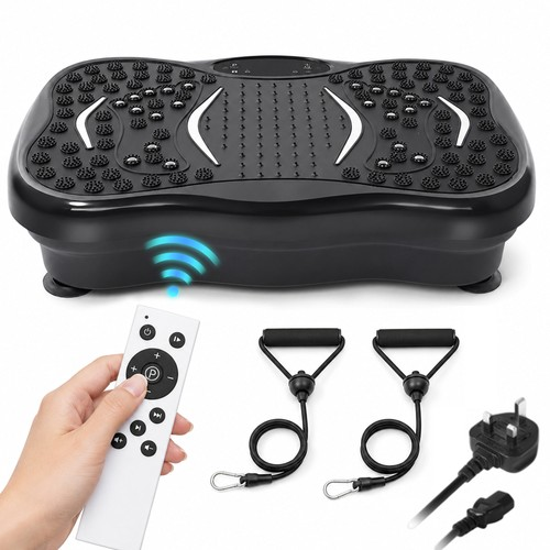 Powerful 200W Vibrating Body Shaker Platform 330LBS Oscillating Plate Home Gym