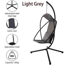 Garden Hanging Egg Chair WIth Stand Outdoor Seat Chair Cloth Swing Hammock Patio