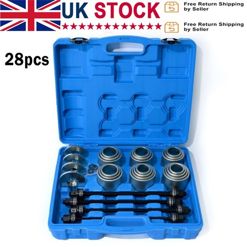28Pcs Press and Pull Sleeve Kit Car Bush Bearing Removal and Installation Tool
