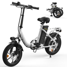2026 New 250W Folding Electric Bike 36V 10.4Ah City E-Bike for Adults Load 120KG