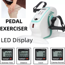 Motorised Mini Exercise Bike Electric Compact Cycle Rehabilitation Fitness Bike