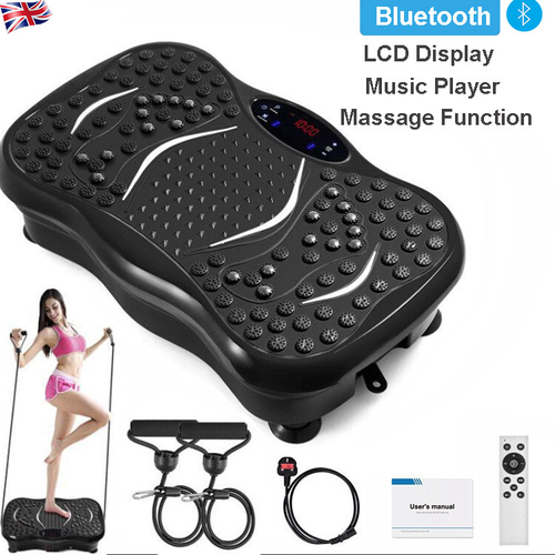 Power Vibration Plate Vibrating Machine Platform Exercise Body Shaker Massager