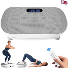Vibration Plate Quiet Body Shaker Massager Exercise Machine for Home Fitness UK