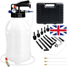 10L Pneumatic Transmission Oil Filling Refill Fluid Tool With 13 ATF Adaptor Set