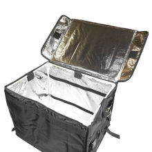 62L Hot Food Delivery Bags with Divider Thermal Insulated / Cool Bag Set XXL