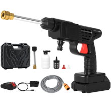 Portable Cordless Car High Pressure Washer Jet Water Wash Cleaner Gun 2 Battery