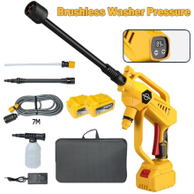 2 Battery Portable Cordless Car High Pressure Washer Jet Water Wash Cleaner Gun