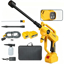 Cordless Pressure Washer, Portable Power Washer for Patio & Car, 6 in 1 Nozzle