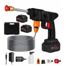 Portable Cordless Car High Pressure Washer Jet Water Wash Cleaner Gun Battery