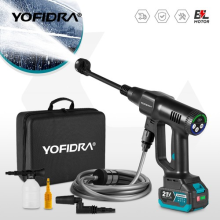 2 Battery Portable Cordless Car High Pressure Washer Jet Water Wash Cleaner Gun