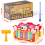 deAO Toys Crab Baby Activity Cube with Music Lights Shape Sorter & Educational Games Interactive Learning Toy 2